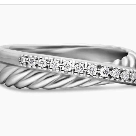 David Yurman cross over ring - Picture 4 of 7